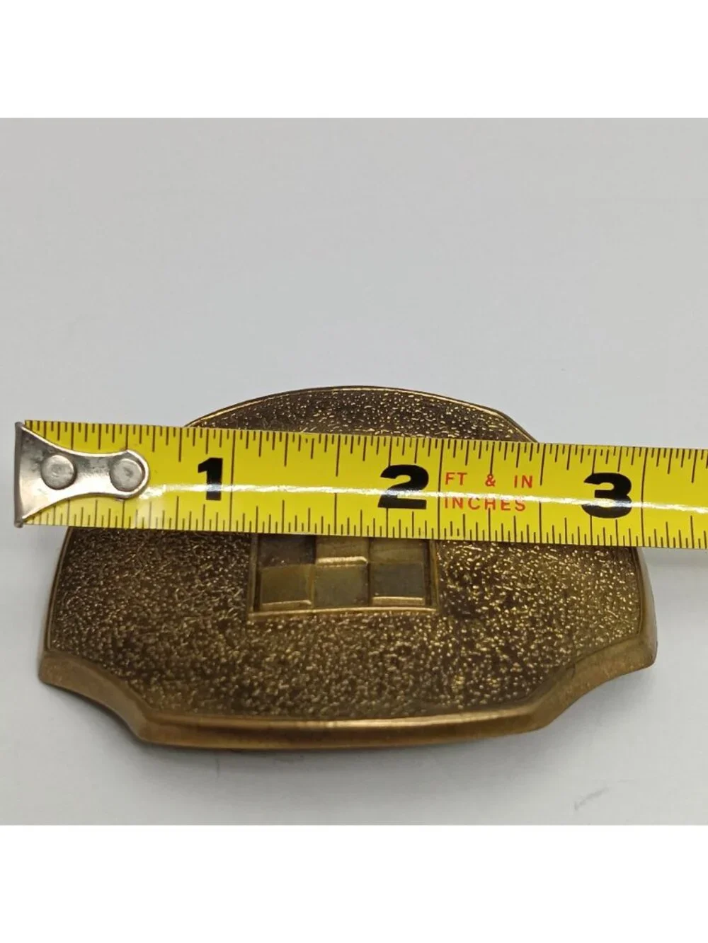 Vintage Ralston Purina Brass Belt Buckle 3